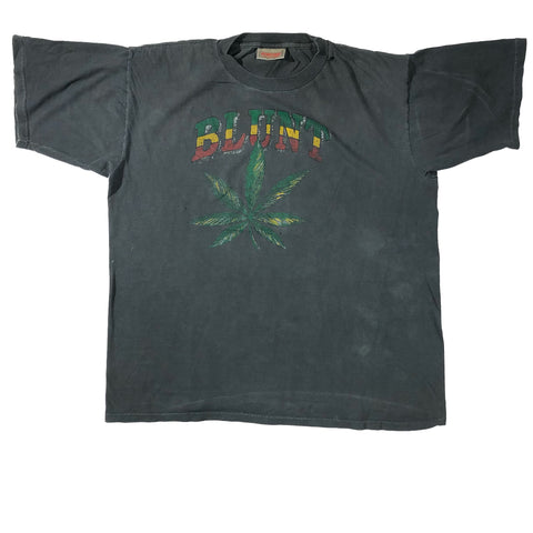 Vintage 90s Blunted Weed Leaf Shirt | Beyond 94