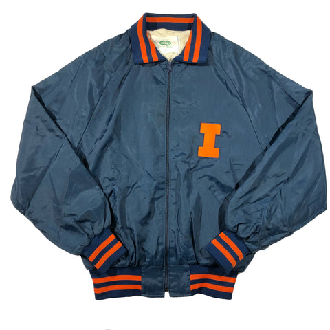 Vintage 80s University Of Illinois Bomber Jacket | Beyond 94