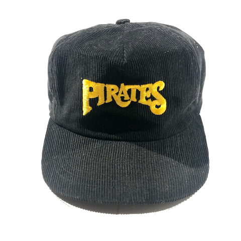 Vintage 80s Pittsburgh Pirates Corduroy Snapback Hat | Beyond 94