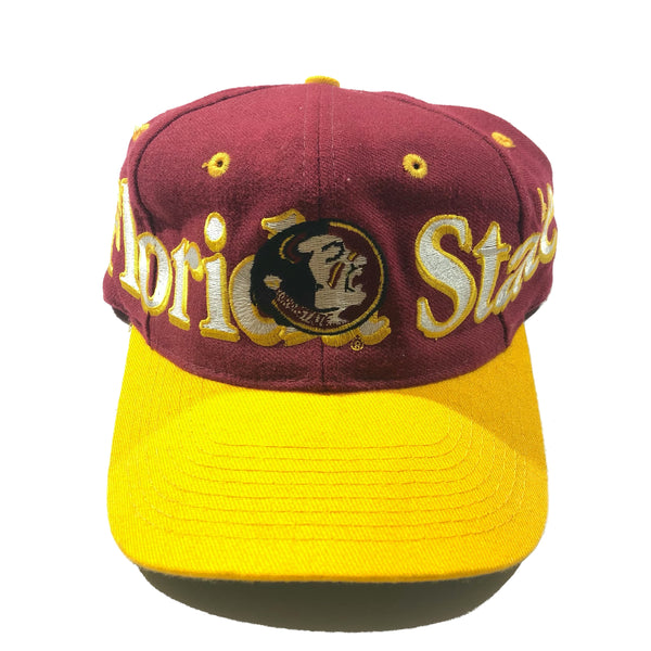 Vintage 90s Florida State Seminoles Logo 7 Snapback Hat | Beyond 94