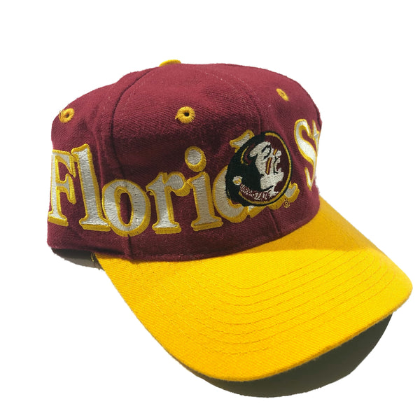 Vintage 90s Florida State Seminoles Logo 7 Snapback Hat | Beyond 94