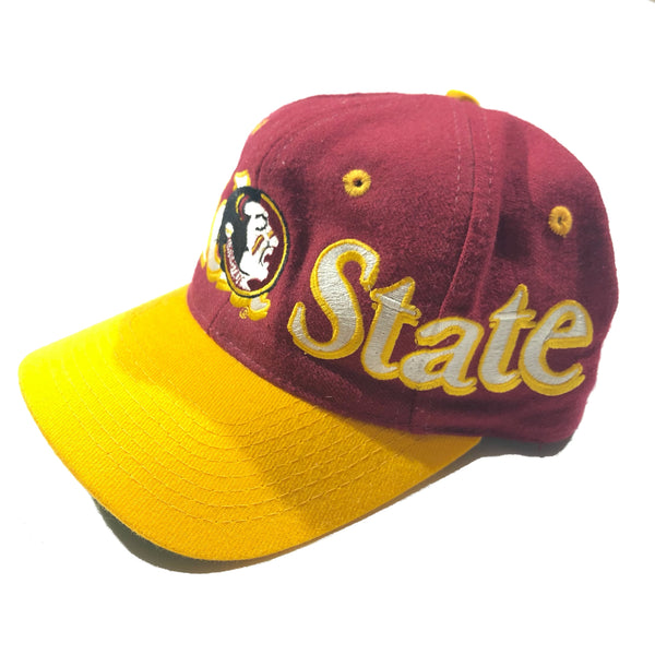 Vintage 90s Florida State Seminoles Logo 7 Snapback Hat | Beyond 94