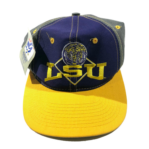 Vintage 90s DSWT LSU Tigers The Game Snapback Hat | Beyond 94