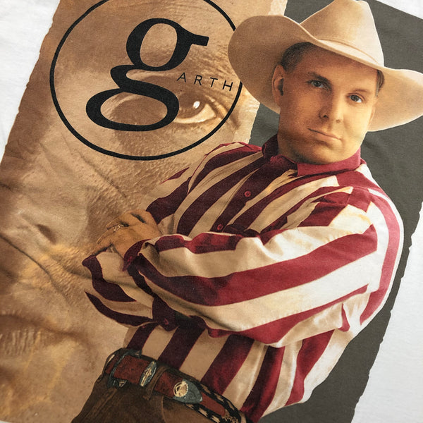 1997 Garth Brooks Blue Rose Country Tour Shirt Size Large