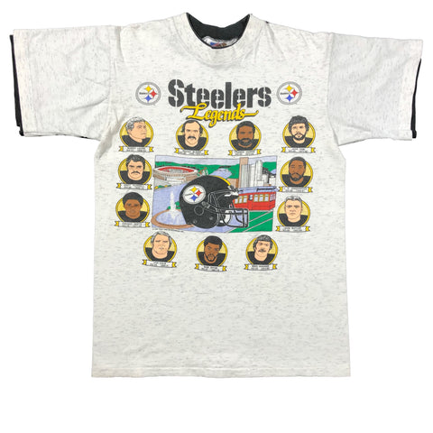 Vintage 90s Pittsburgh Steelers Legends Single Stitch Shirt | Beyond 94