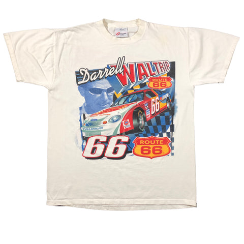 Vintage 90s Darrell Waltrip Route 66 Nascar Racing Shirt | Beyond 94