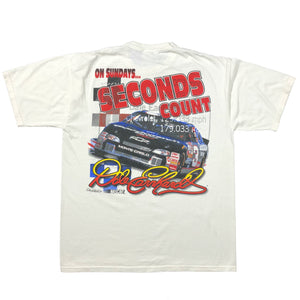 Vintage 90s Dale Earnhardt Seconds Count Nascar Racing Shirt | Beyond 94