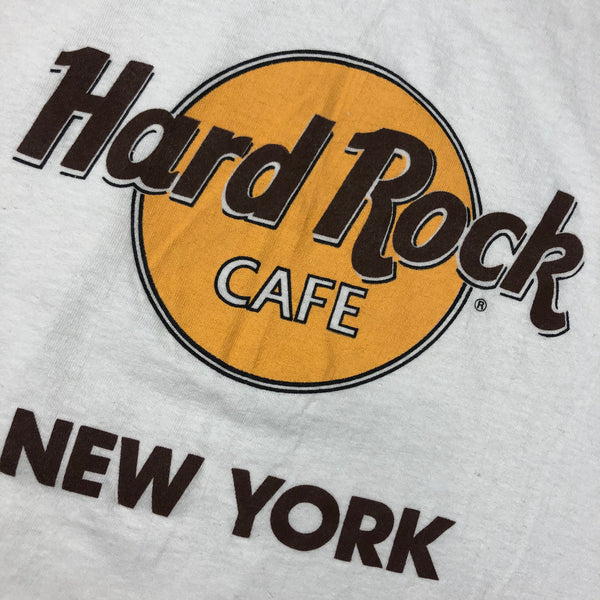 Vintage 80s Hard Rock Cafe New York Single Stitch Shirt Size X-Large