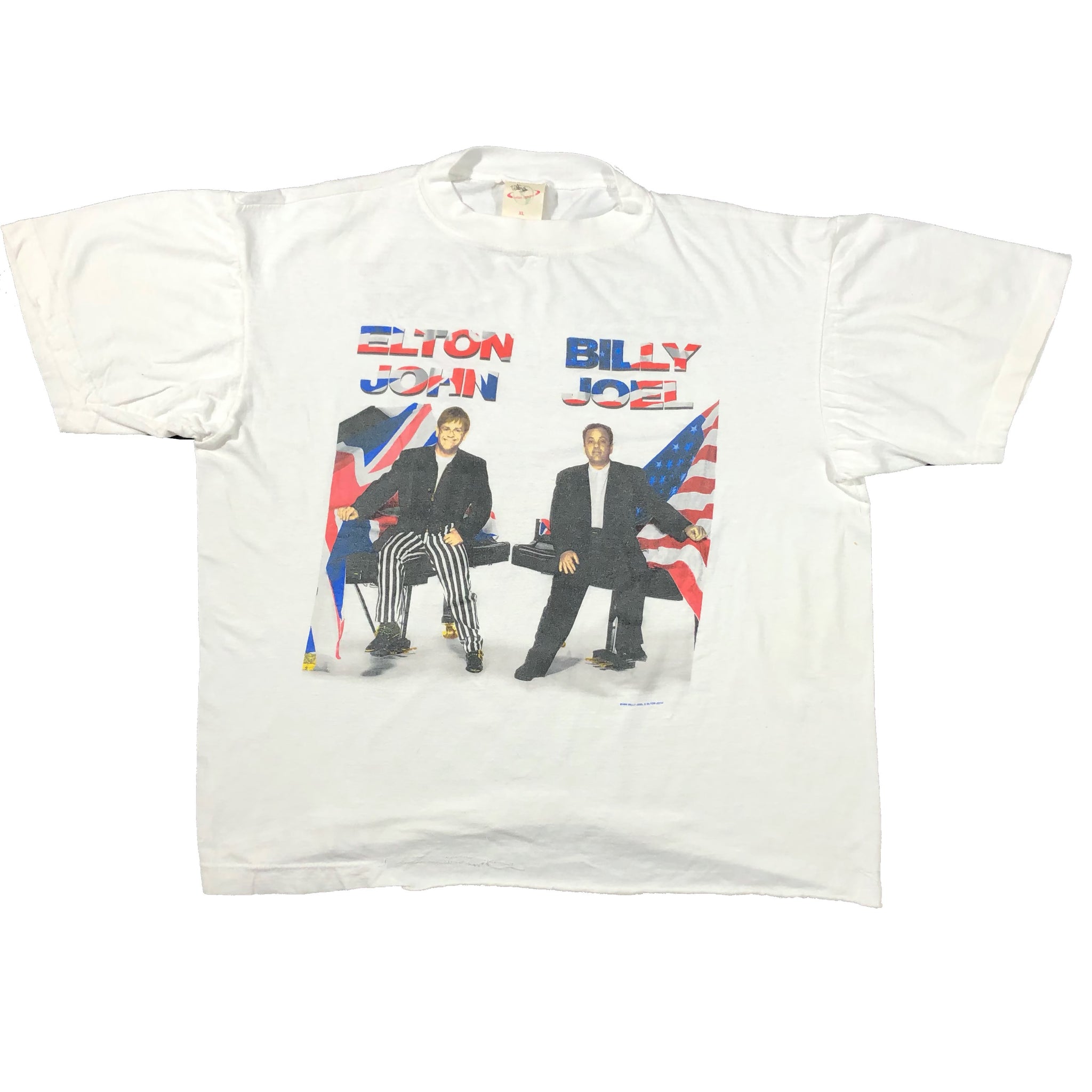 Vintage 1994 Elton John Billy Joel Face To Face Tour Shirt | Beyond 94