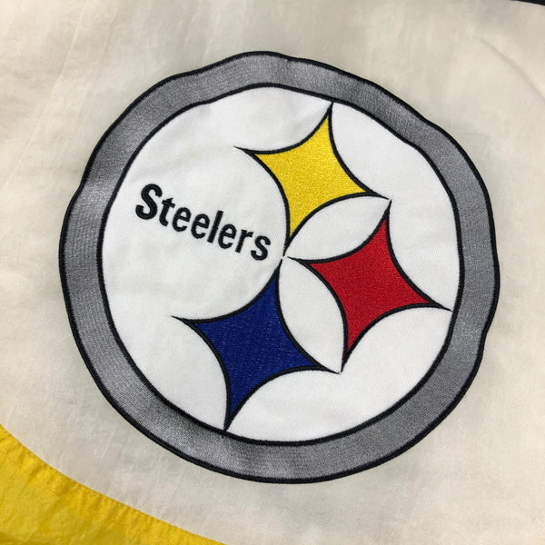 Vintage 90s Steelers Apex Puffer Jacket Size Medium