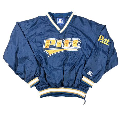 Vintage 90s Pitt Panthers Pullover Starter Jacket | Beyond 94