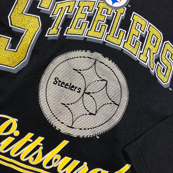 Vintage 1993 Pittsburgh Steelers Hooded Ls Shirt | Beyond 94