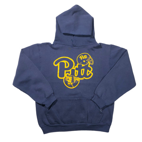 Vintage 80s Pitt Panthers 50/50 Blend Hoodie | Beyond 94