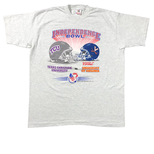 Vintage 1994 Independence Bowl TCU VS Virginia Single Stitch Shirt | Beyond 94