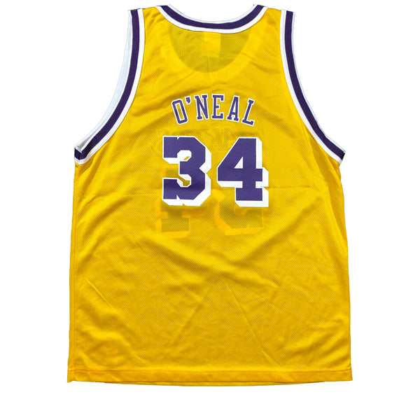 Vintage 90s DS LA Lakers Shaquille O'Neal Champion Jersey | Beyond 94