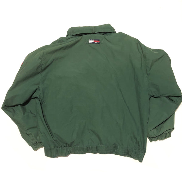 Vintage 90s Tommy Hilfiger Jacket Green Size X-Large - Beyond 94