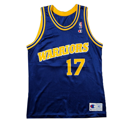 Vintage 90s Golden State Warriors Chris Mullin Champion Jersey | Beyond 94