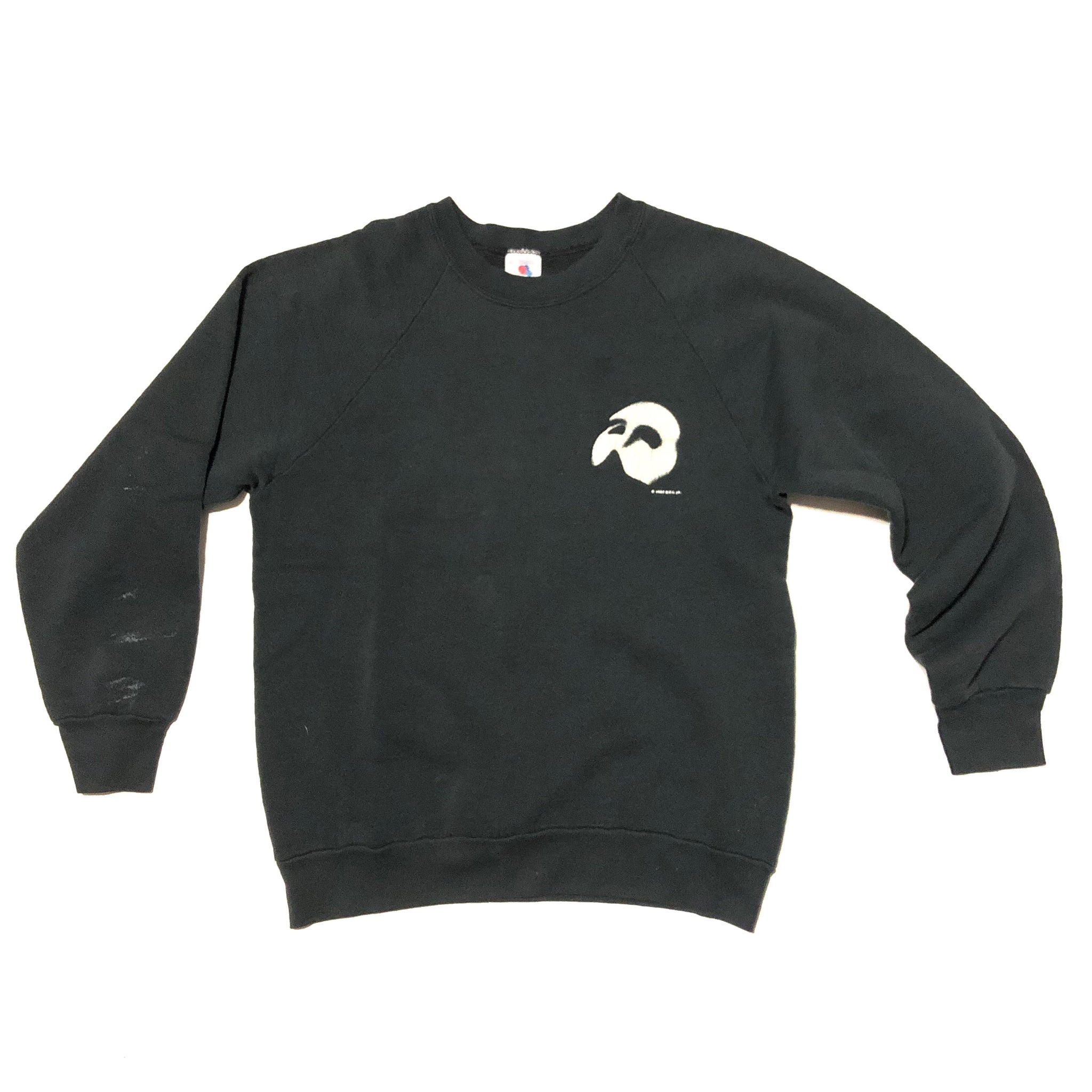 1986 Phantom Of The Opera Sweatshirt Black Size Small - Beyond 94