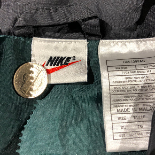 Vintage 90s Nike Big Swoosh Windbreaker Jacket Size X-Large