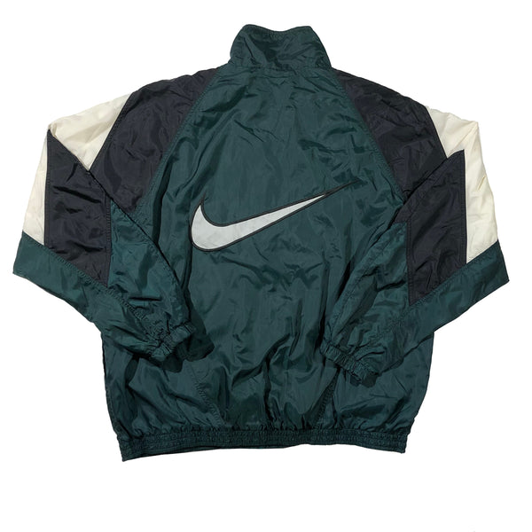 Vintage 90s Nike Big Swoosh Windbreaker Jacket | Beyond 94