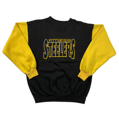 Vintage 90s Pittsburgh Steelers Embroidered Logo 7 Sweatshirt | Beyond 94