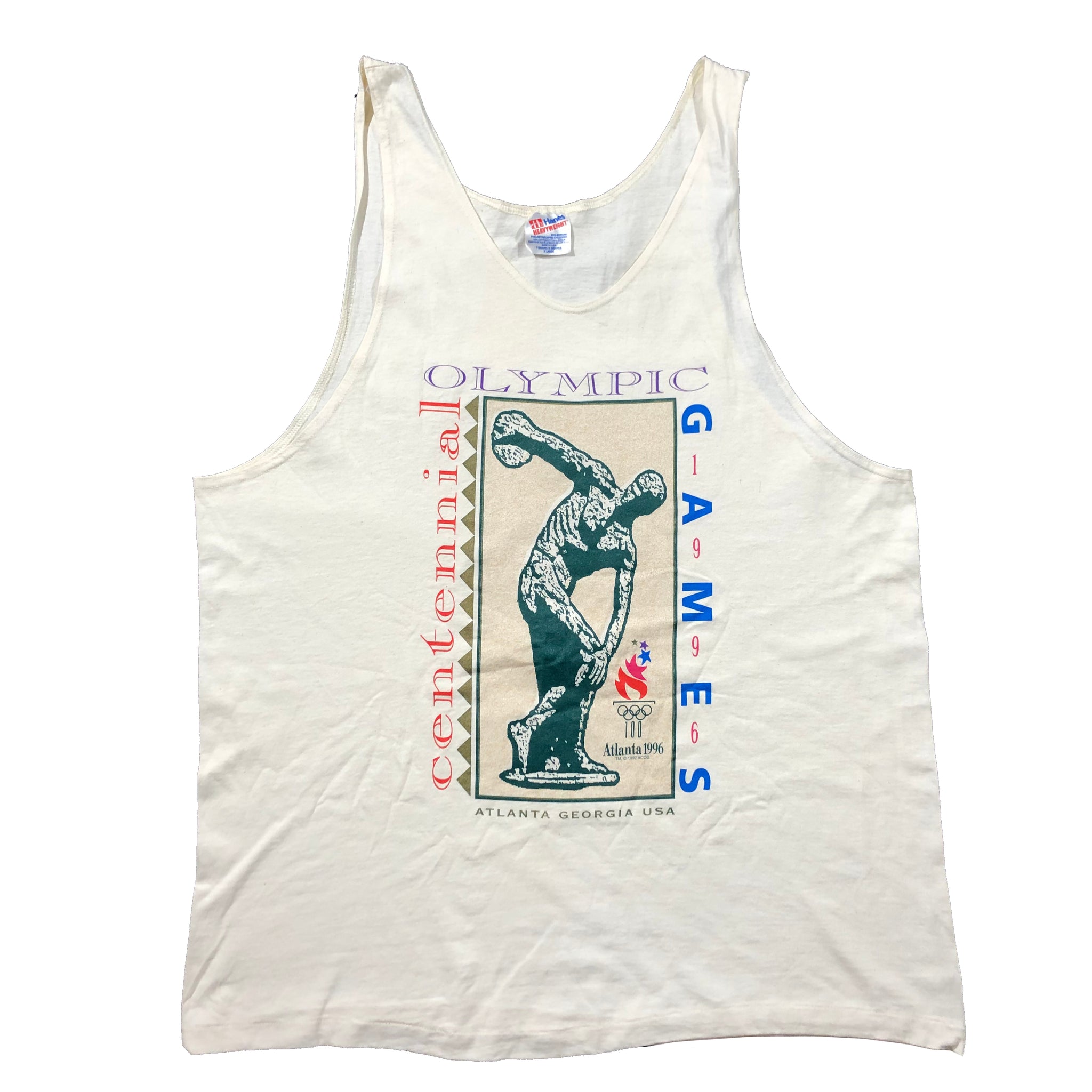 Vintage 1996 Centennial Olympic Games Tank Top Shirt | Beyond 94