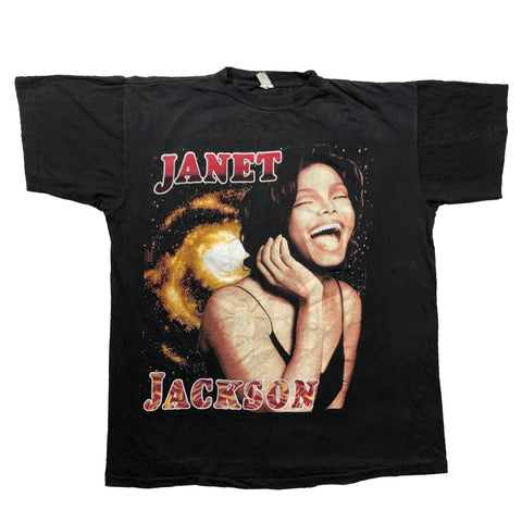 Vintage 90s Janet Jackson Runaway Bootleg Rap Tee Single Stitch Shirt | Beyond 94