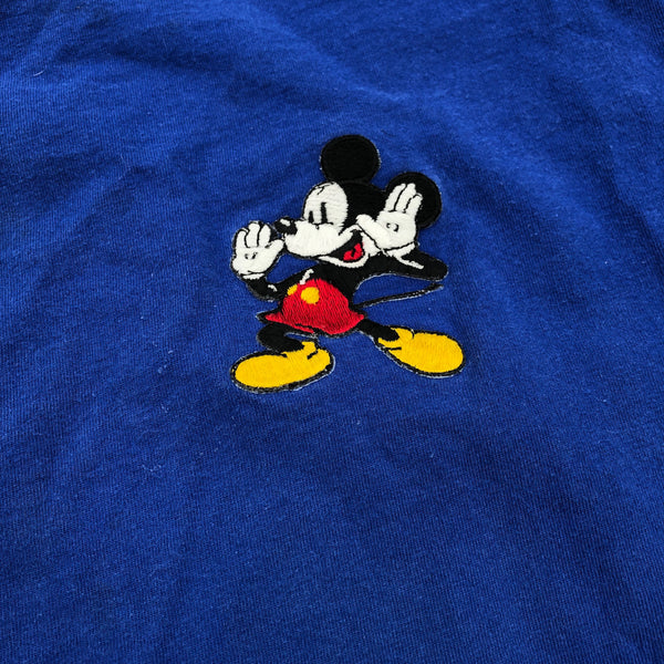 Vintage Disney Mickey Mouse Shirt Blue Size X-Large - Beyond 94