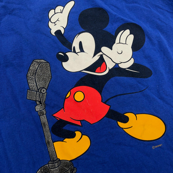 Vintage Disney Mickey Mouse Shirt Blue Size X-Large - Beyond 94