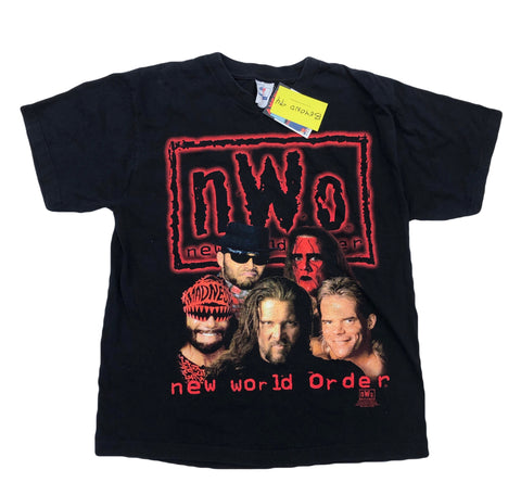 1998 WCW NWO Wolfpac Shirt Black Size Large - Beyond 94