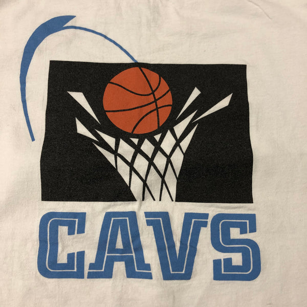 Vintage 90s Cleveland Cavaliers Single Stitch Shirt Size X-Large