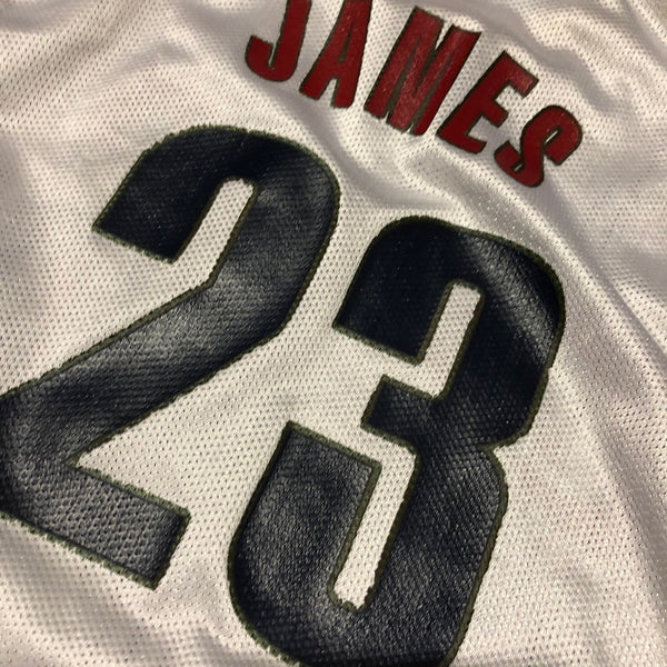 2003 Lebron James Cleveland Cavaliers Rookie Jersey Youth Large - Beyond 94