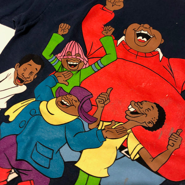 Vintage 90s Single Stitch Fat Albert & The Junkyard Gang Shirt Size Large - Beyond 94