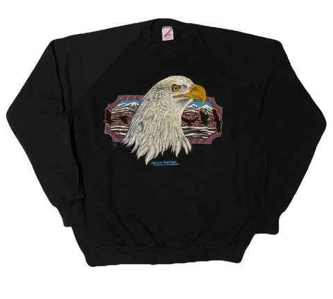 1991 American Bald Eagle Sweatshirt Size X-Large - Beyond 94