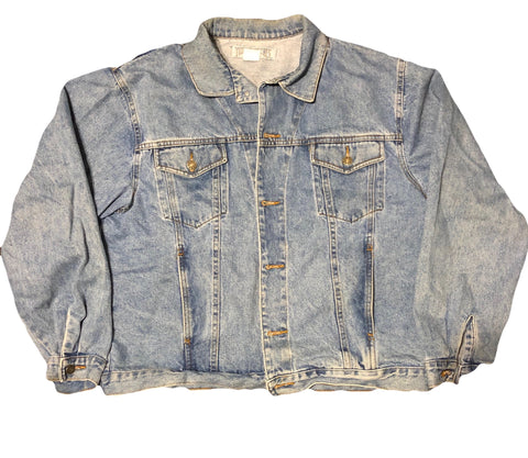 Vintage 90s Jean Jacket Size Large - Beyond 94