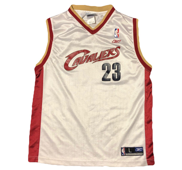 2003 Lebron James Cleveland Cavaliers Rookie Jersey Youth Large - Beyond 94