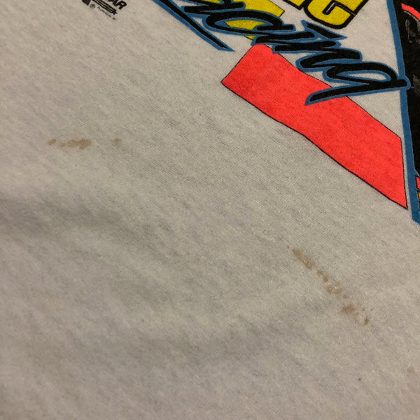 1993 Single Stitch Davey Allison In Memory Shirt Size Large - Beyond 94