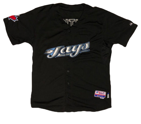 Toronto Blue Jays Jose Bautista Blackout Jersey Size XX-Large - Beyond 94