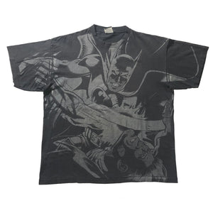 Vintage 1992 DC Comics Batman All Over Print Single Stitch Shirt | Beyond 94