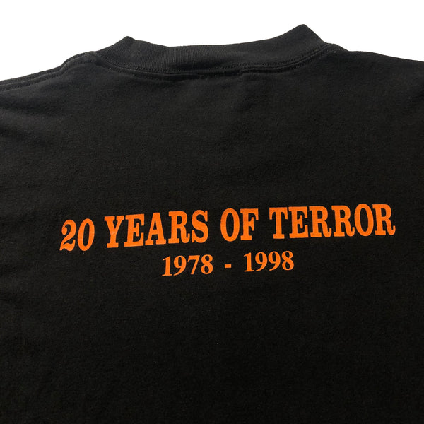 1998 Halloween H20 20 Years Of Terror Movie Promo Shirt Size X-Large