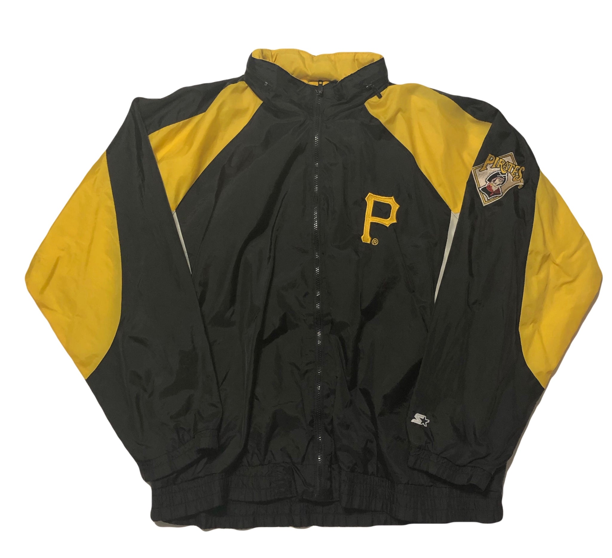 Vintage 80s Pittsburgh Pirates Starter Windbreaker Jacket Size X-Large - Beyond 94