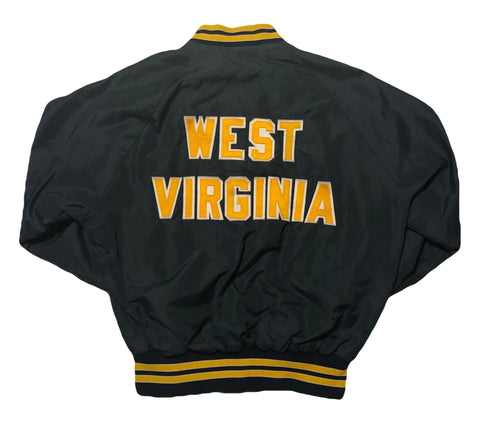 Vintage 80s West Virginia Bomber Jacket Size Medium - Beyond 94