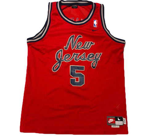 Jason Kidd New Jersey Nets Nike Swingman Jersey Size Large - Beyond 94