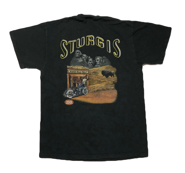 2001 Sturgis Black Hills Rally Shirt Size Medium - Beyond 94