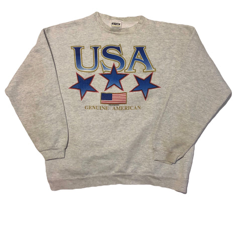 Vintage 90s USA Sweatshirt Size Medium - Beyond 94