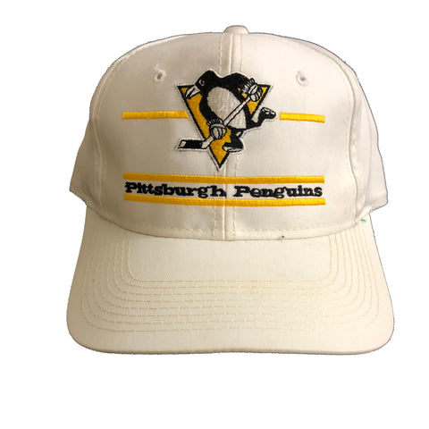 Vintage 90s Pittsburgh Penguins The Game Snapback Hat | Beyond 94