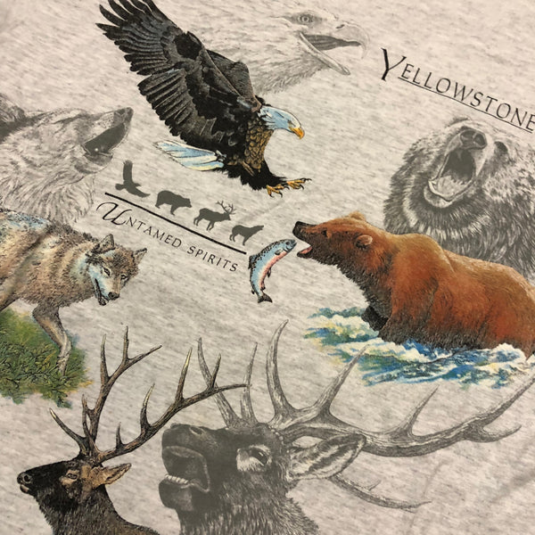 Vintage 90s Yellowstone National Park Shirt Size Medium - Beyond 94