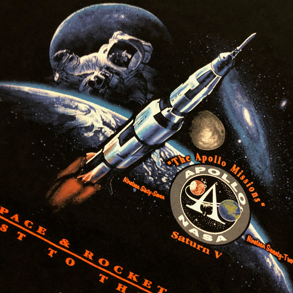 Vintage 90s Nasa The Apollo Space Mission Shirt Size X-Large - Beyond 94