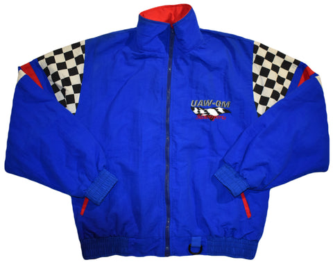 Vintage 90s UAW GM Motorsports Racing Windbreaker Jacket | Beyond 94