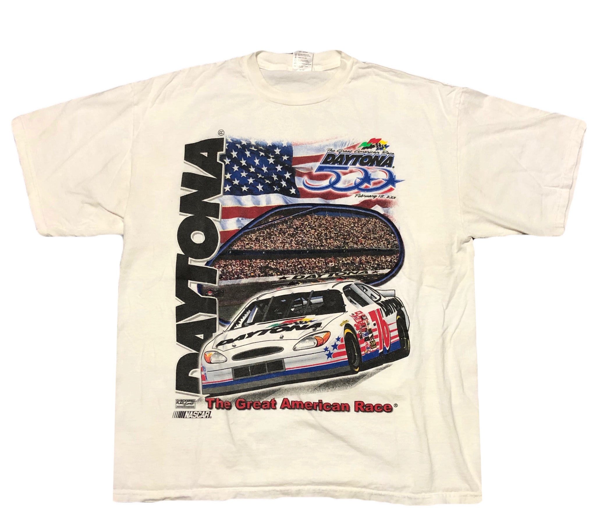 2001 Nascar Daytona 500 Shirt Size X-Large